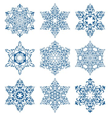 kar taneleri kümesi