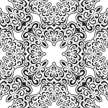 siyah ve beyaz desen