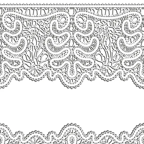 Dentelle blanche — Image vectorielle