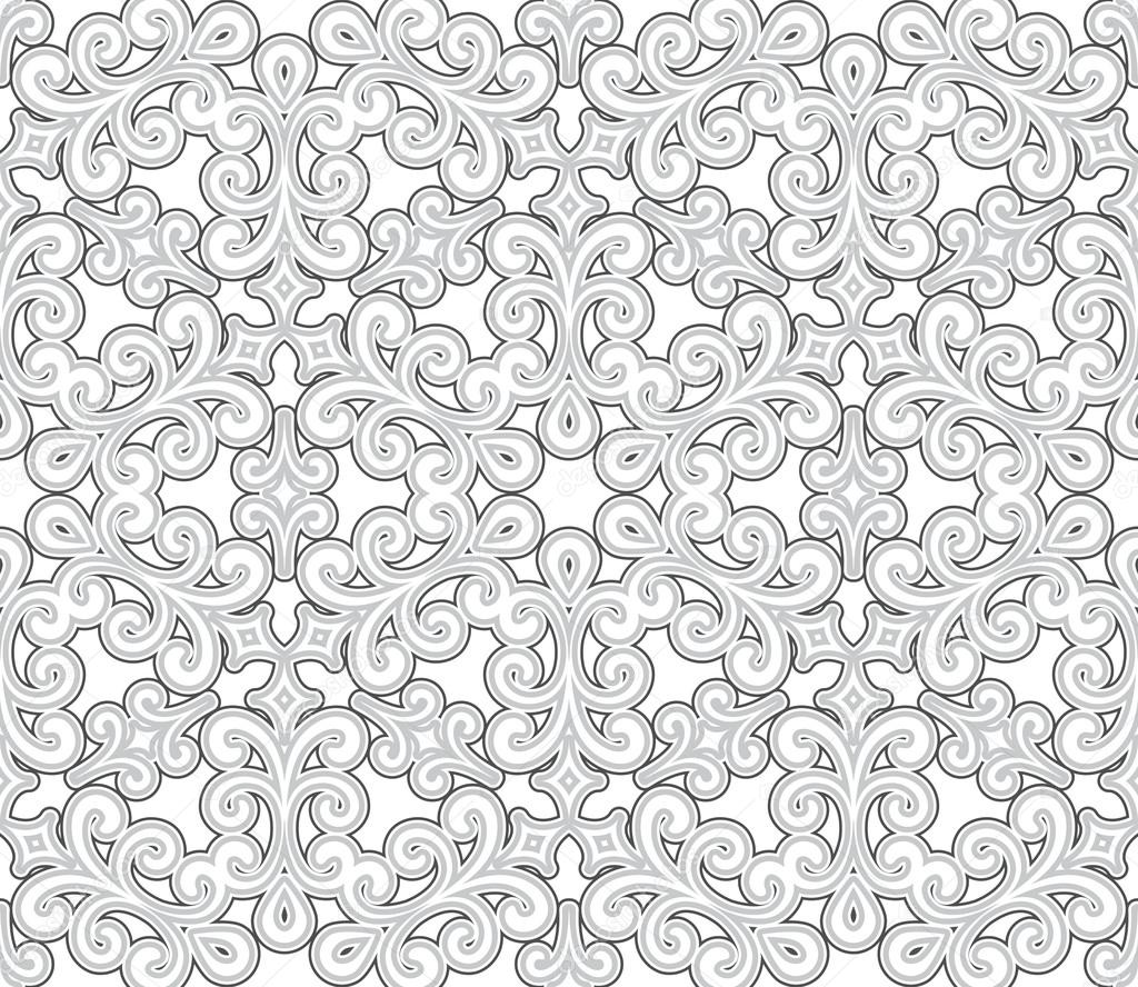 Grey seamless pattern