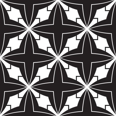 siyah ve beyaz desen