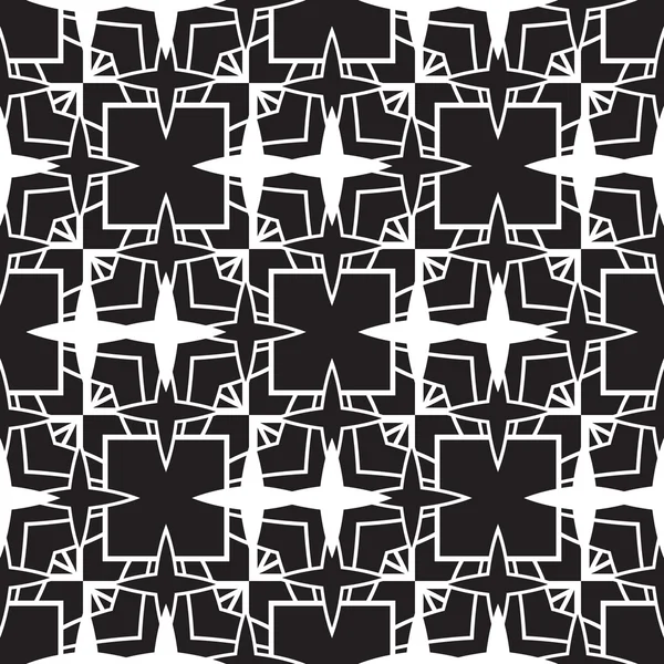 黒と白のパターン — ストックベクタ