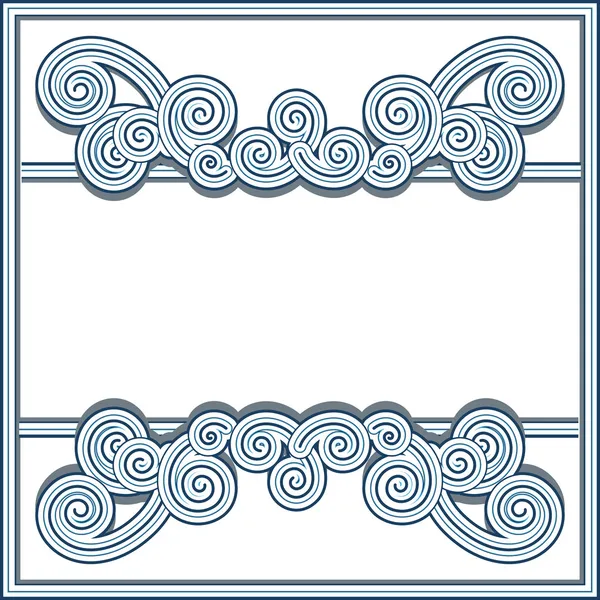 Ornamental frame — Stock Vector