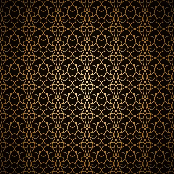 Modèle en or noir — Image vectorielle