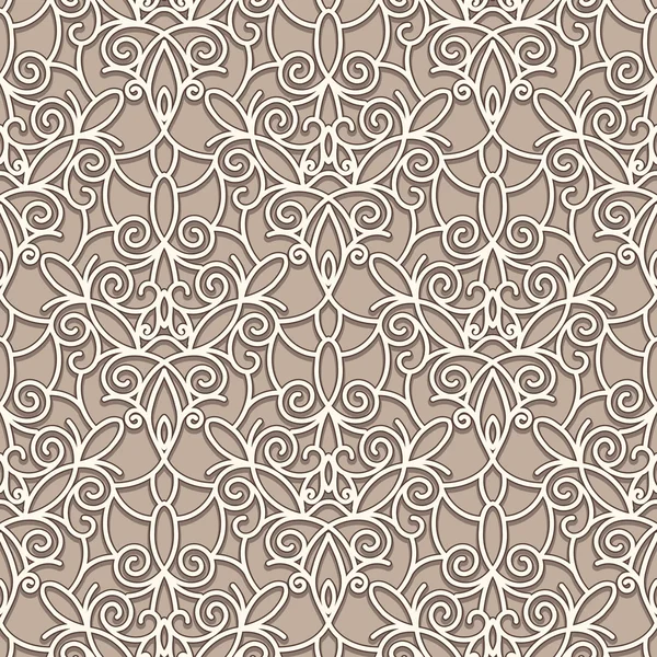 Ancien motif de dentelle — Image vectorielle