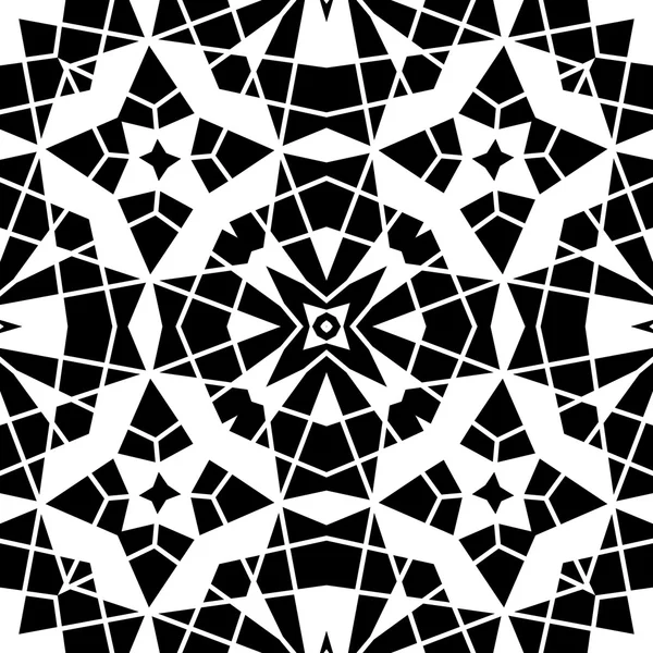 Geometric lace pattern — Stock Vector