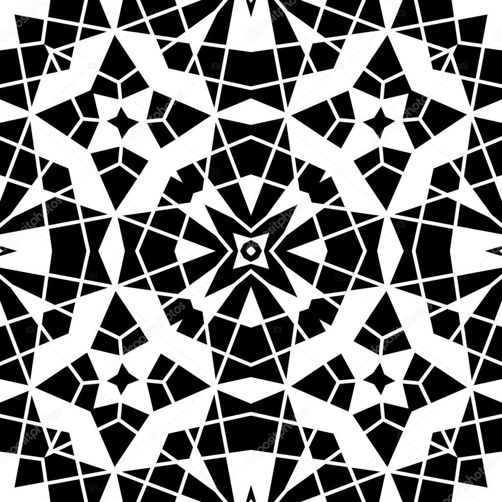 Geometric lace pattern