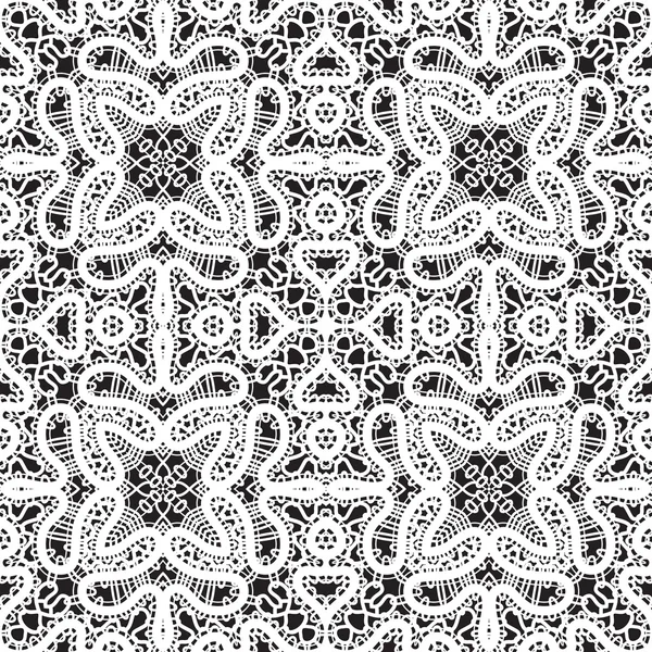 White lace pattern — Stock Vector