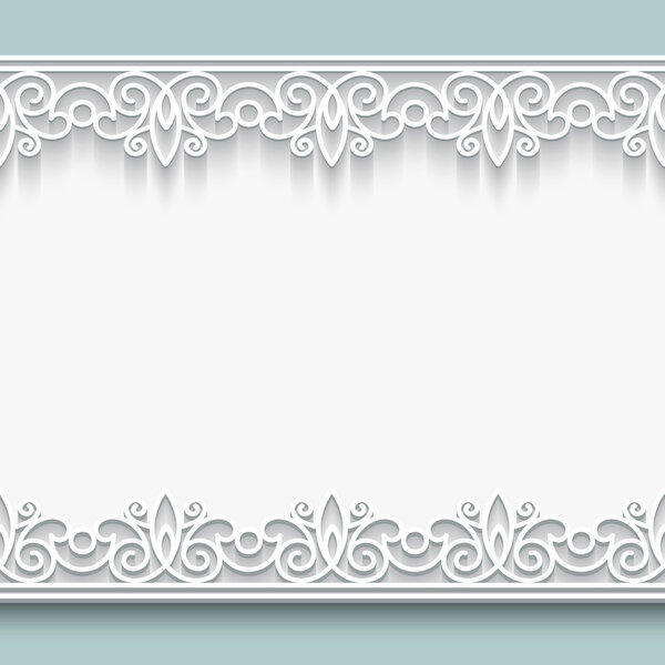 Paper lace background