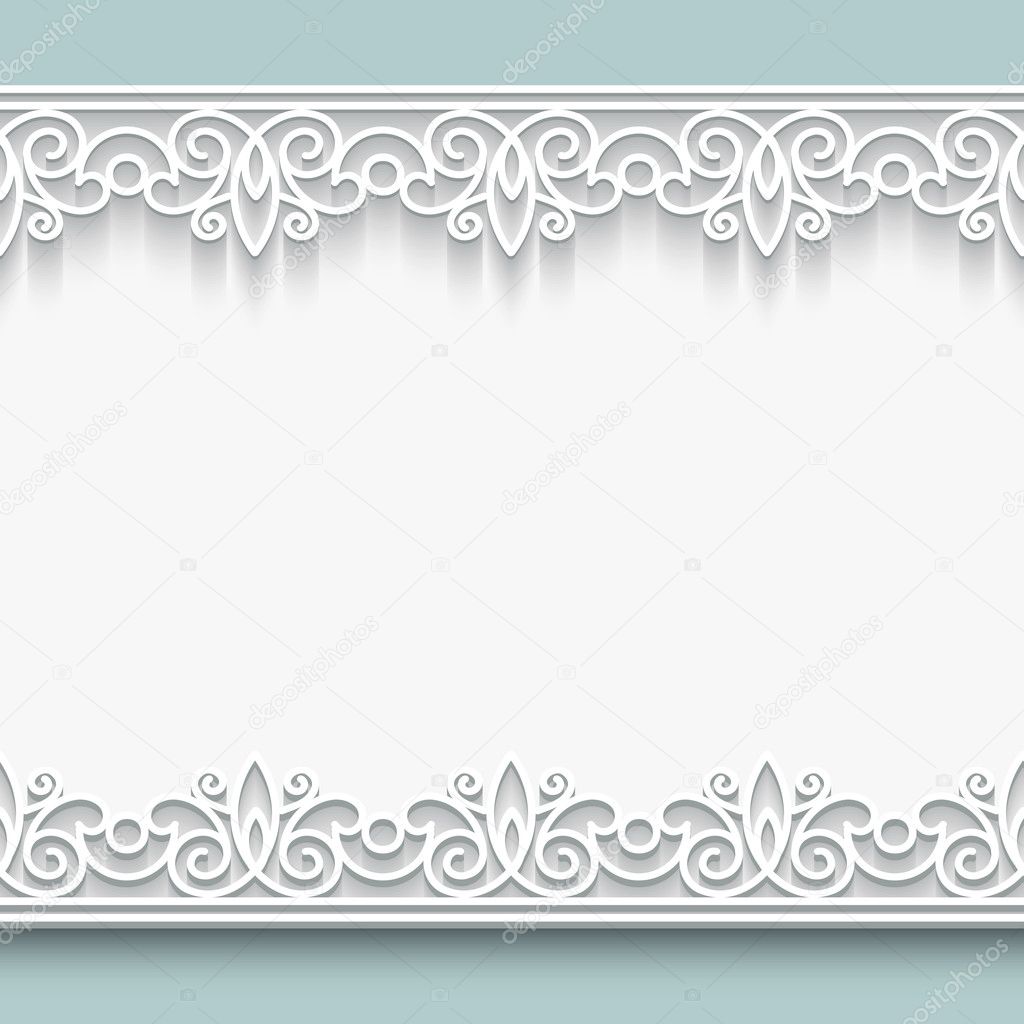 Paper lace background — Stock Vector © magenta10 42732461