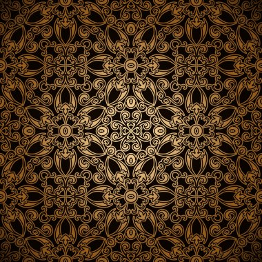 Altın dantel modeli