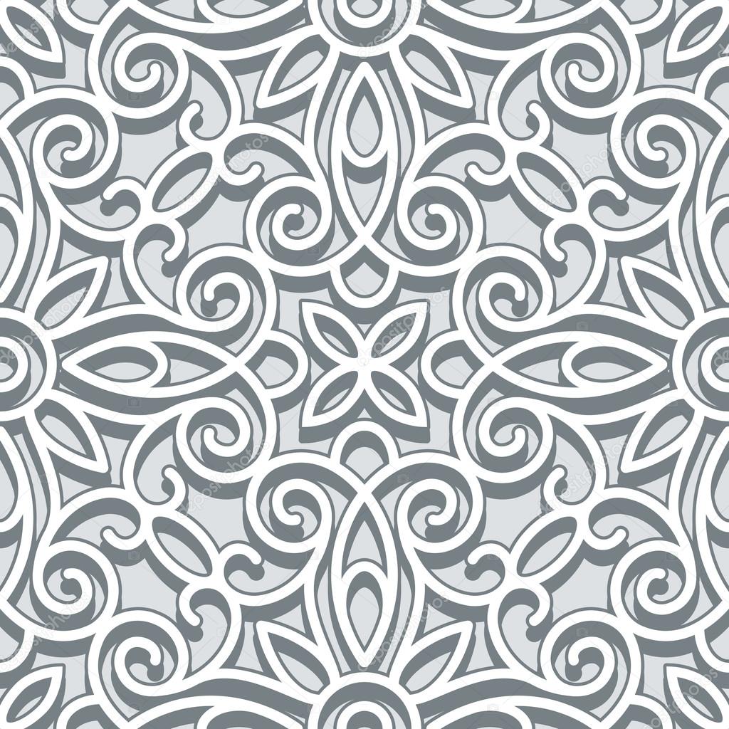 Grey lace pattern