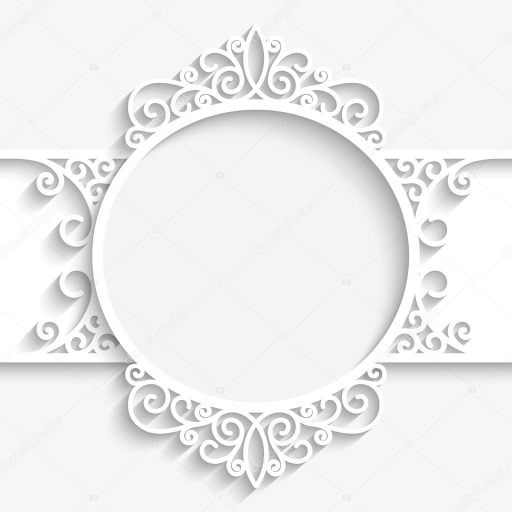 Swirly paper label Stock Vector Image by ©magenta10 45440299