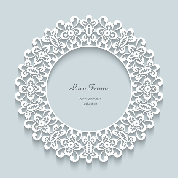 Круглая бумага
