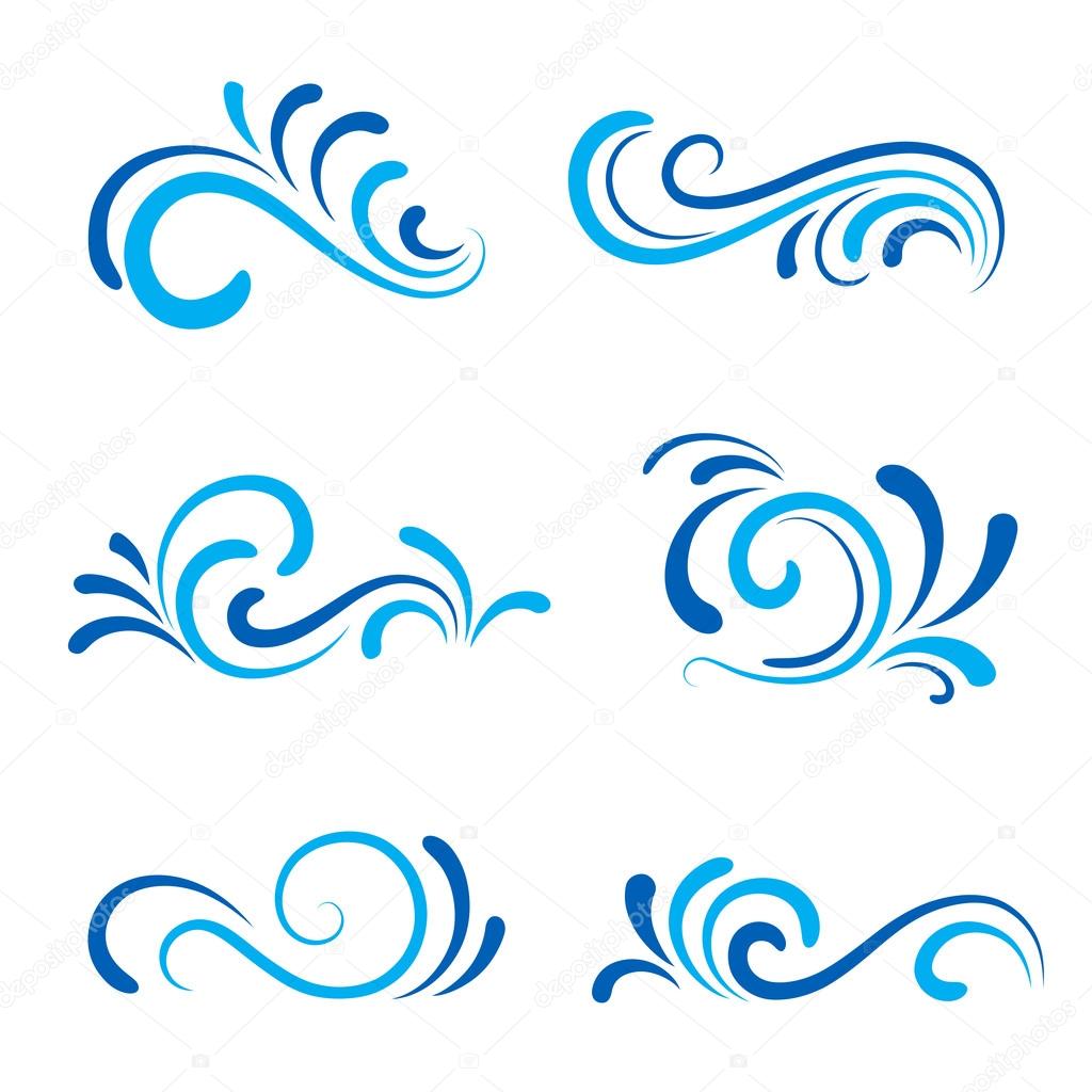 Wave icons