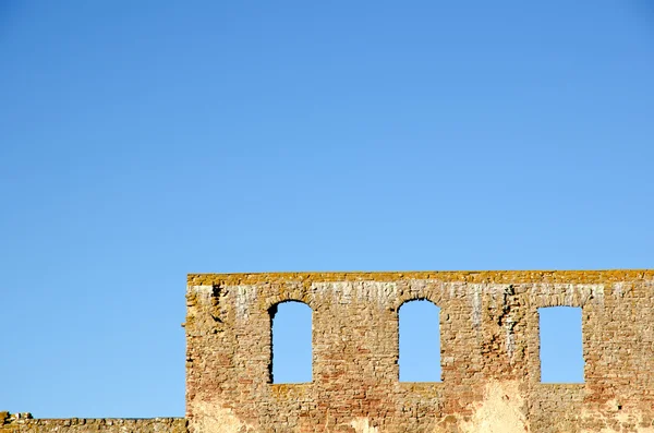 Détail de la ruine du château — Photo