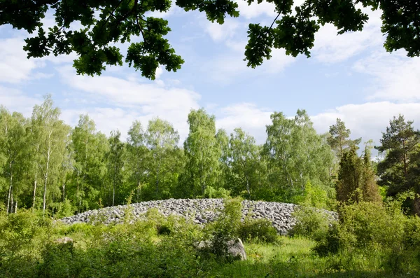 Burial cairn — Stock Photo, Image