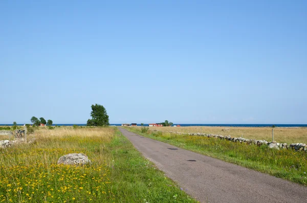 Weg zur See — Stockfoto