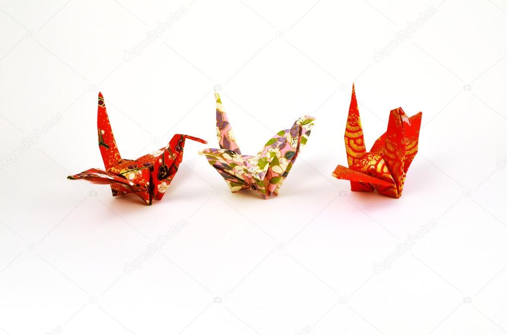 Decoration of Paper cranes