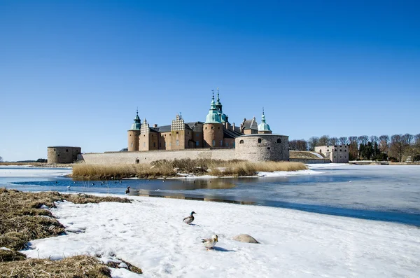 Springtime at Kalmar Castle — Stock Photo, Image