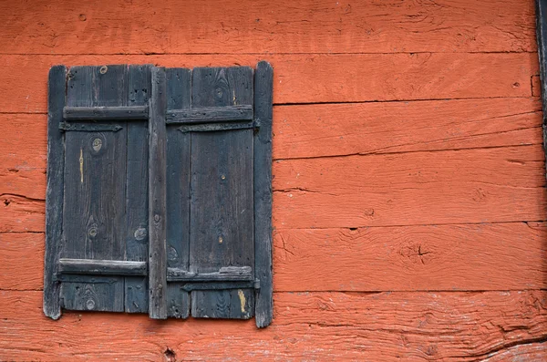 Black old doors — Stock Photo, Image