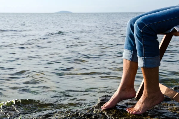 Cooling feet — Stock Photo, Image