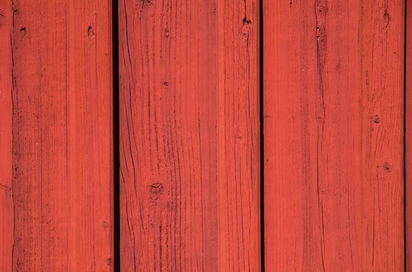 Červené dřevěné pozadí — Stock fotografie