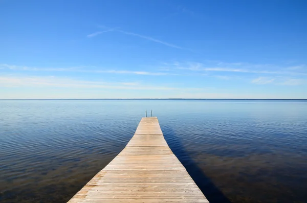 Üres jetty — Stock Fotó