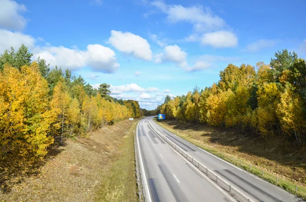 Шведское шоссе — стоковое фото