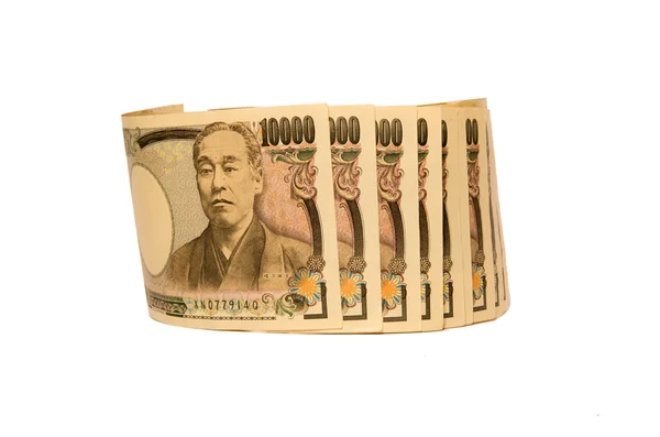 Japoński banknotów — Zdjęcie stockowe
