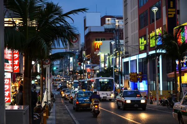 Rue principale, Naha, Okinawa — Photo