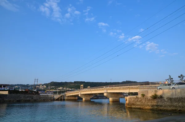 冲绳桥 — 图库照片