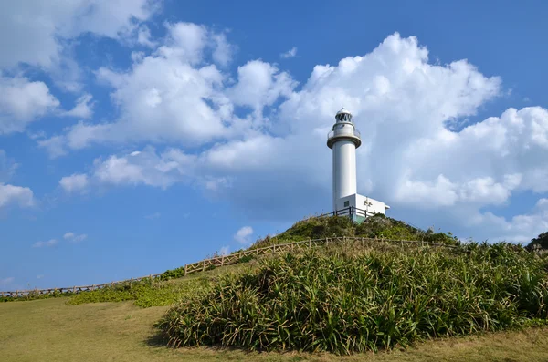 Uganzaki Lighthouse — Stock Photo, Image