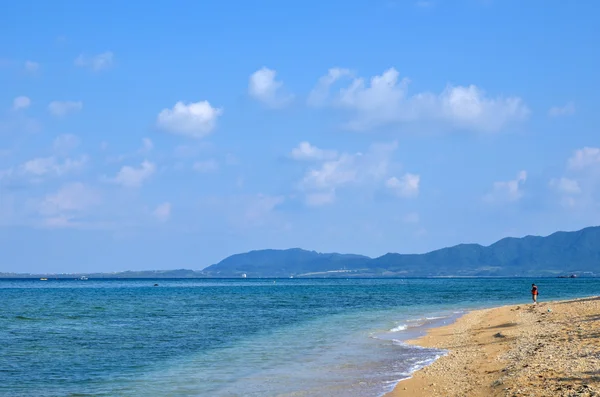 Fishing at coast — Stock Photo, Image