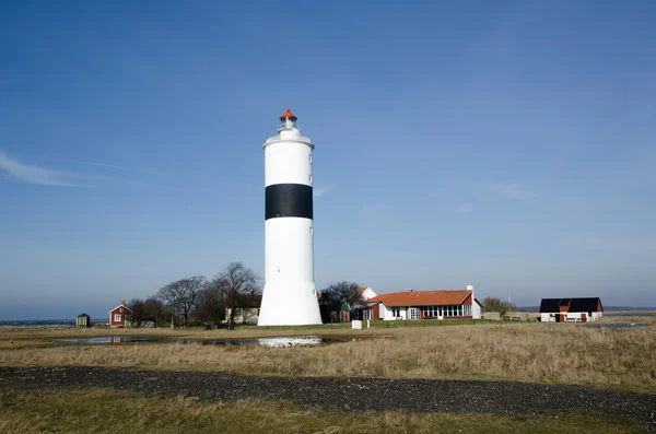Lighthouse at Ottenby in Sweden — Stock Photo, Image