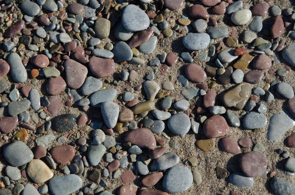 濡れた小石や砂の背景 — ストック写真