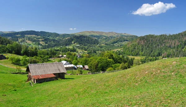 Mountain village — Stock Photo, Image