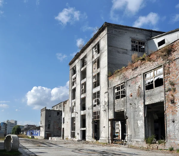 Fabrika Harabeleri — Stok fotoğraf