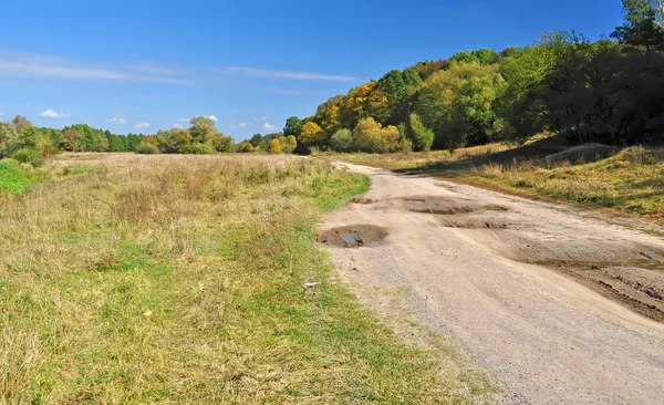 Soil road — Stock Photo, Image