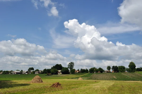 Dorflandschaft — Stockfoto