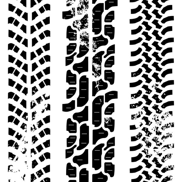 Off-road tyres traces