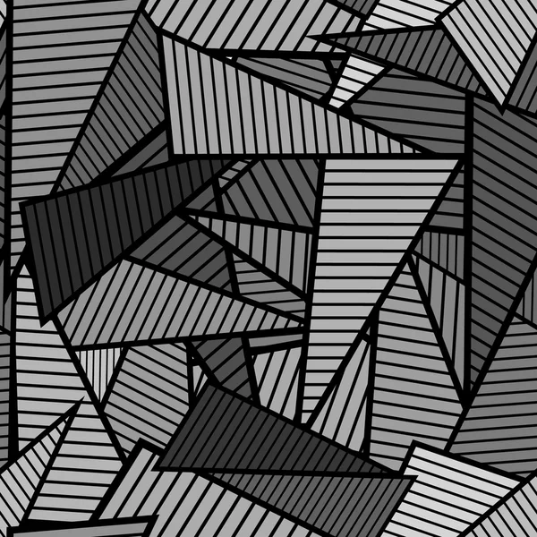 Driehoeken naadloze patroon — Stockvector