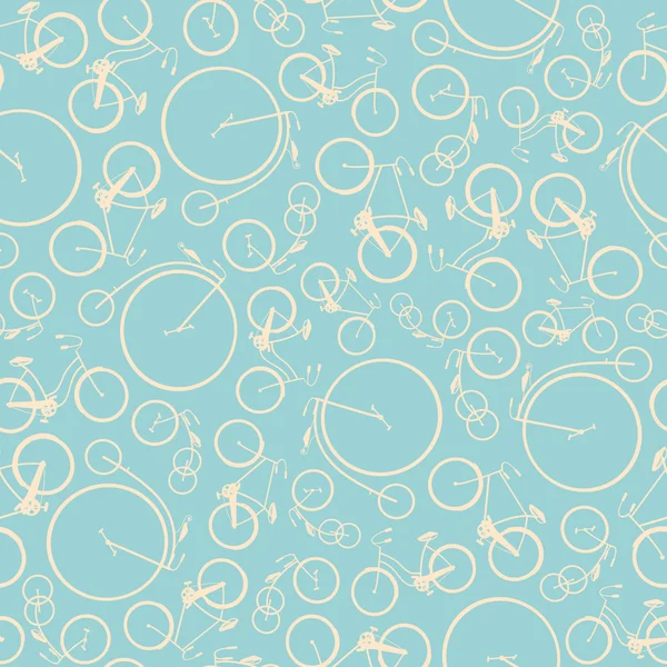 Bicicletas sin costura — Vector de stock