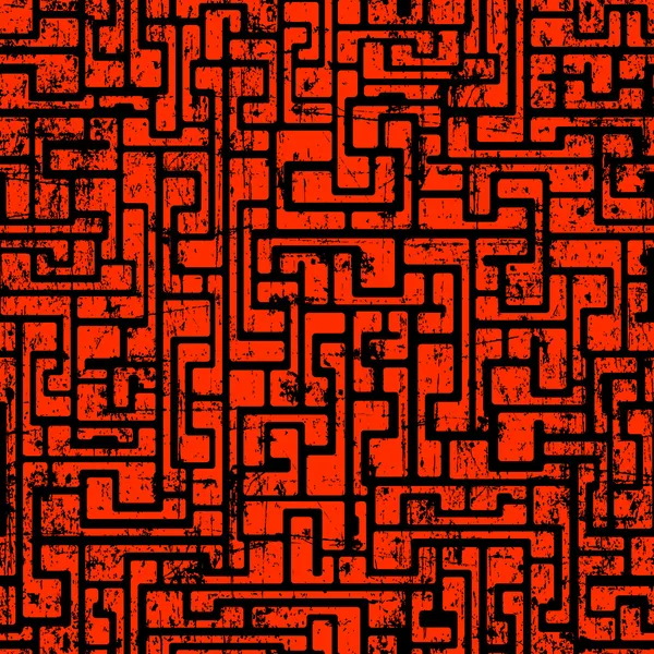 Labyrinth abstract seamless — Stock Illustration Labyrinth abstract seamless Stock Vector