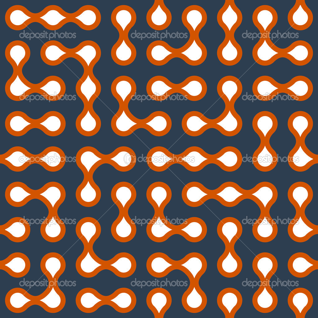 Metaballs seamless pattern