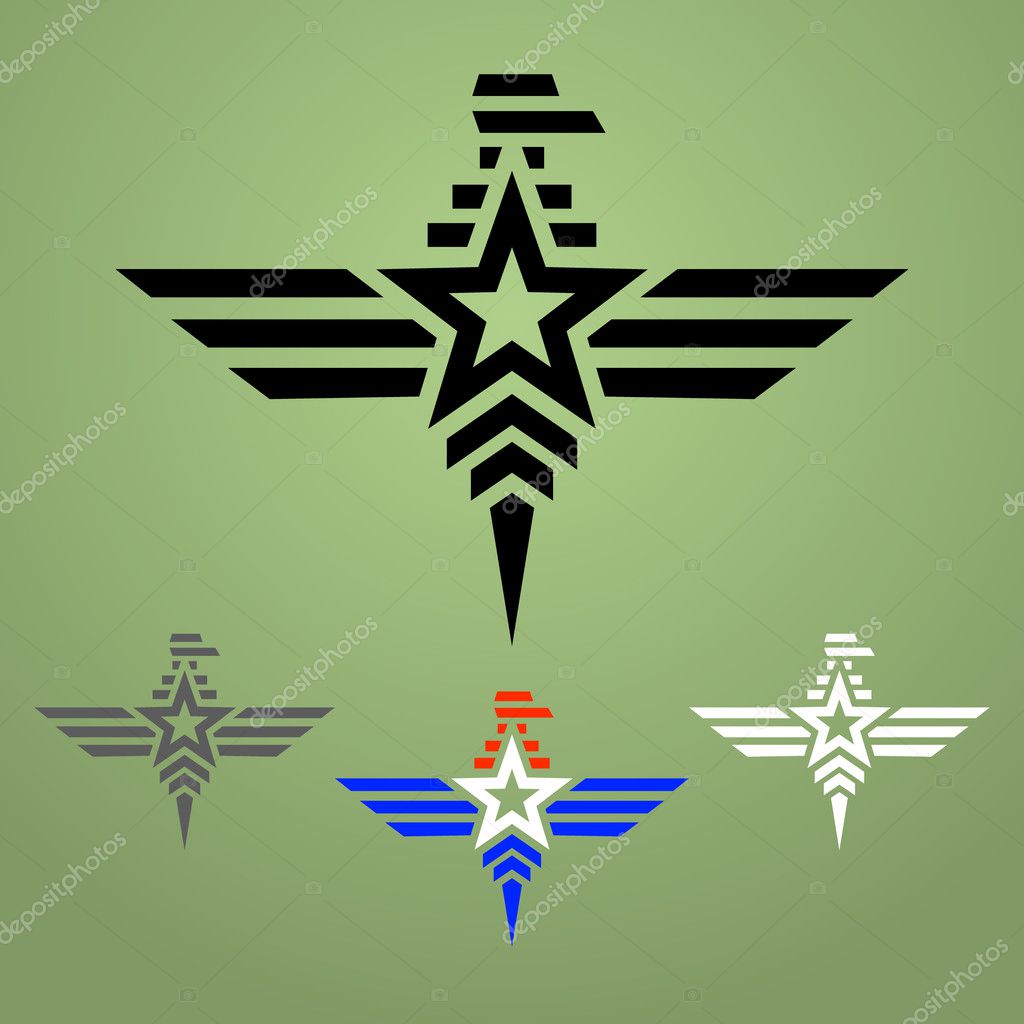 Military Style Eagle Emblem Set Vector Image By C Zag Awd Vector Stock Military Style Eagle Emblem Set Vector Image By C Zag Awd Vector Stock