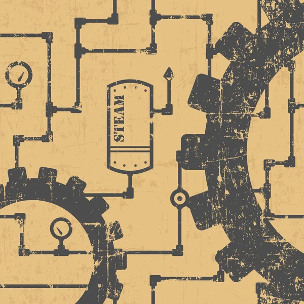 steampunk deseni