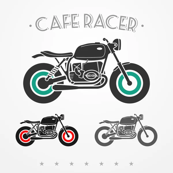 Retro motorcycle — Stock Vector