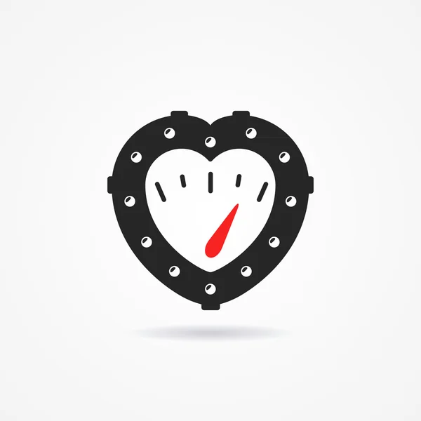Steampunk heart — Stock Vector