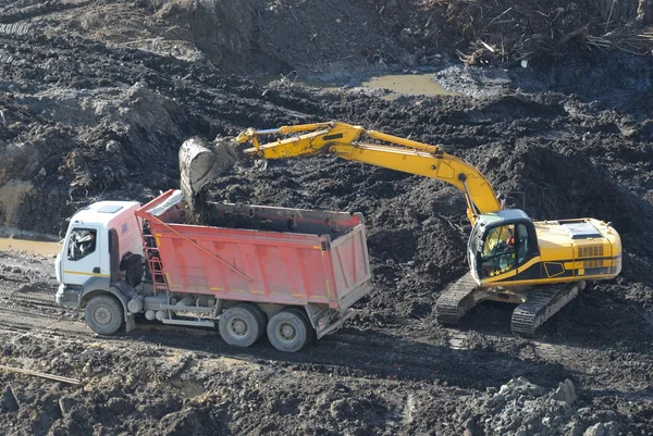 Local de construção . — Fotografia de Stock